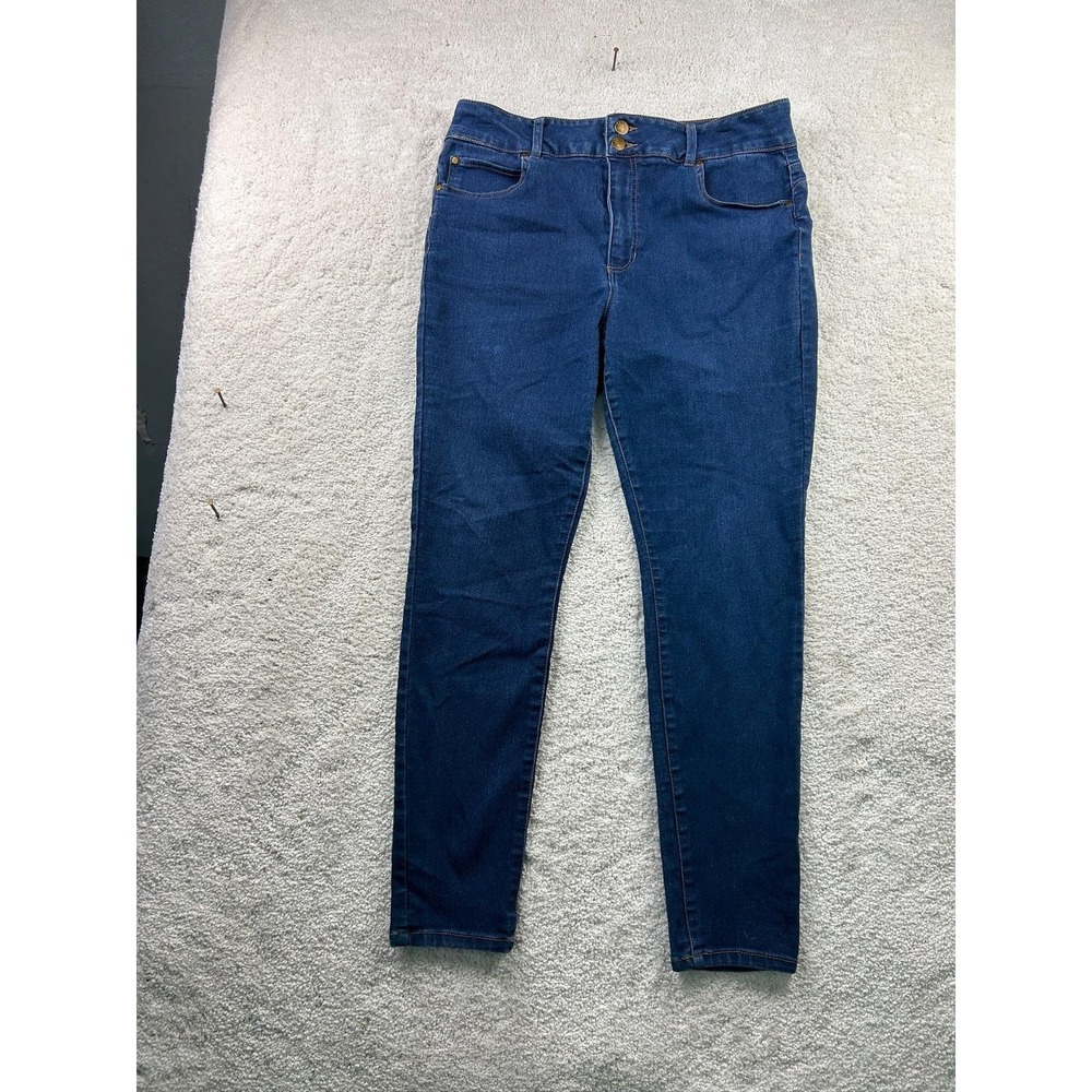 J Jeans Skinny Jeans Womens 14 Stretch Denim High Rise Double Button‎ Classic